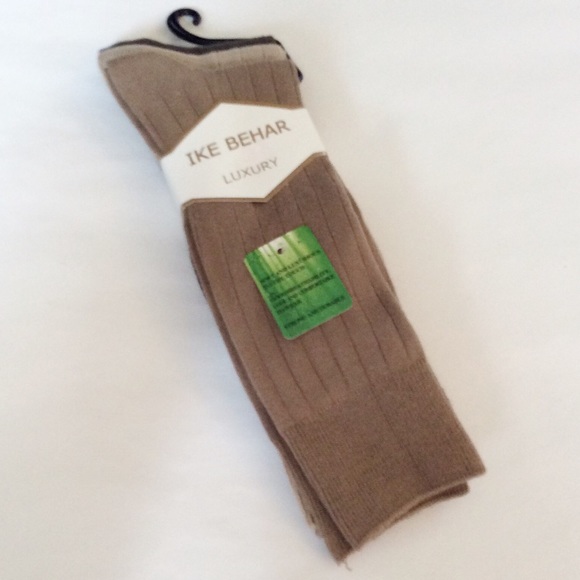 IKE BEHAR Men’s Socks 6 Pairs 2 Pack of 3 Shoe Size 10 - 13 NWT - Picture 6 of 10